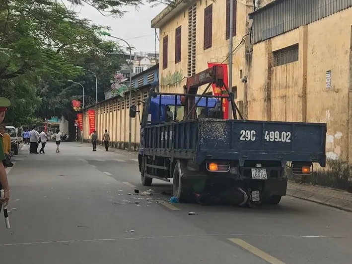 Hiện trường vụ việc.