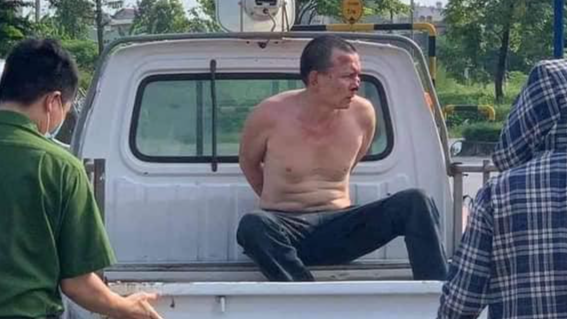 Nghi phạm Sáu bị bắt giữ.