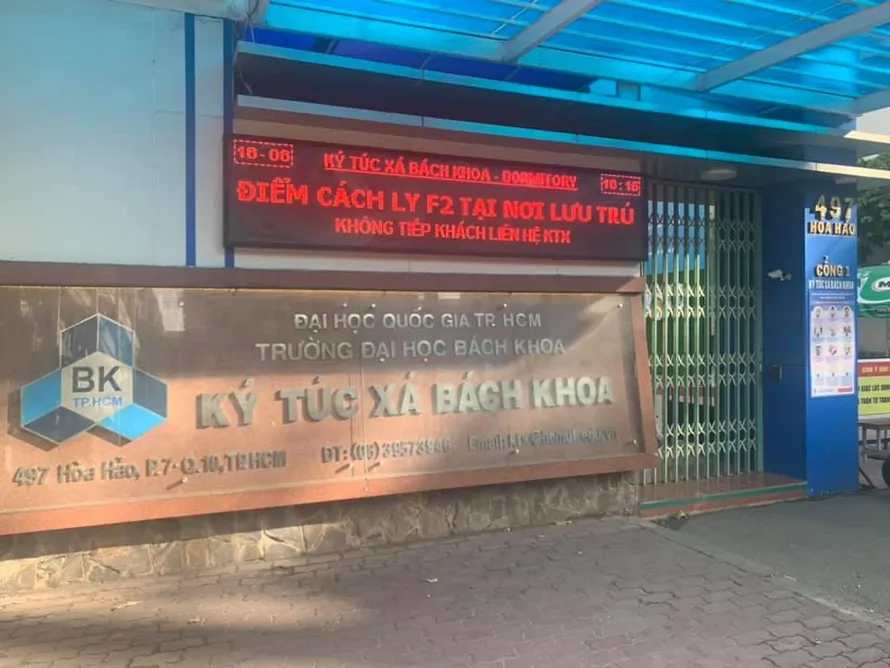 Sinh viên có thể yên tâm khi KTX được trưng dụng làm khu cách ly