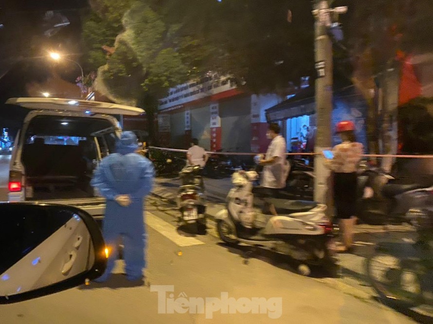 Phòng khám đa khoa số 2, Nguyễn Du ở thành phố Lạng Sơn được phong tỏa trong đêm 12/8 -Ảnh: TL