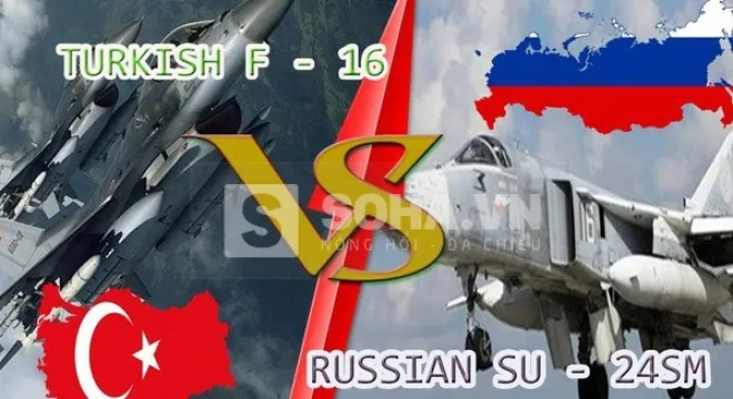Tướng Nga mổ xẻ cách F-16 Thổ Nhĩ Kỳ phục kích bắn hạ Su-24M