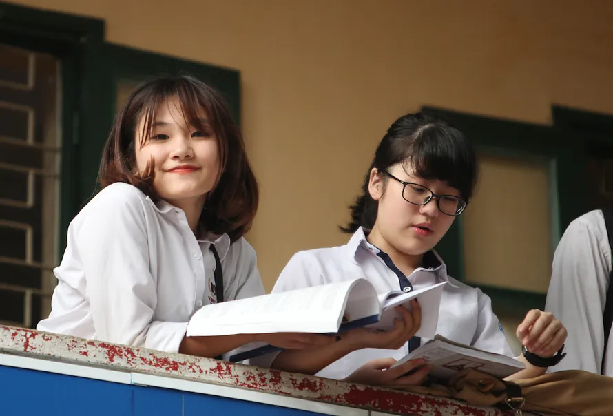 Gấp rút ôn thi vào lớp 10. Ảnh minh họa