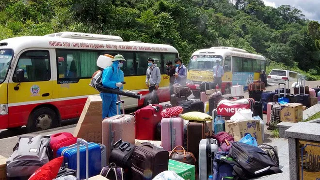 Tỉnh Hà Tĩnh đang tăng cường việc quản lý người trở về từ vùng có dịch.