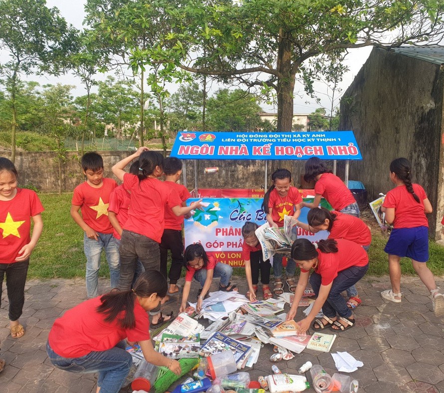 Lan tỏa công trình măng non 'Ngôi nhà kế hoạch nhỏ'