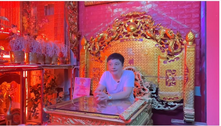 Cá nhân xưng "thầy Long" có nhiều lời lẽ ngông cuồng, xúc phạm di sản tín ngưỡng thờ Mẫu