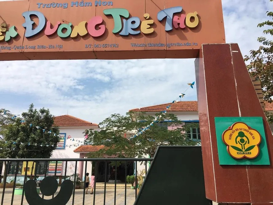 Trường mầm non Thiên đường trẻ thơ, quận Long Biên (Hà Nội)