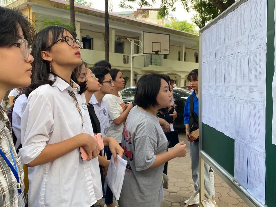 Hà Nội công bố hạ điểm chuẩn các trường THPT công lập