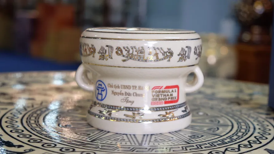 Trống đồng Gốm Chu Đậu