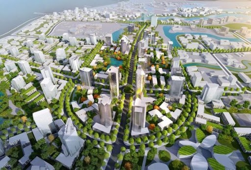 Quy hoạch khu đô thị Láng hòa lạc được công khai. Ảnh minh họa