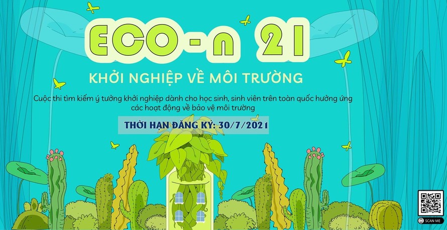 Đưa các bạn trẻ đến gần hơn với môi trường thông qua các ý tưởng khởi nghiệp xanh