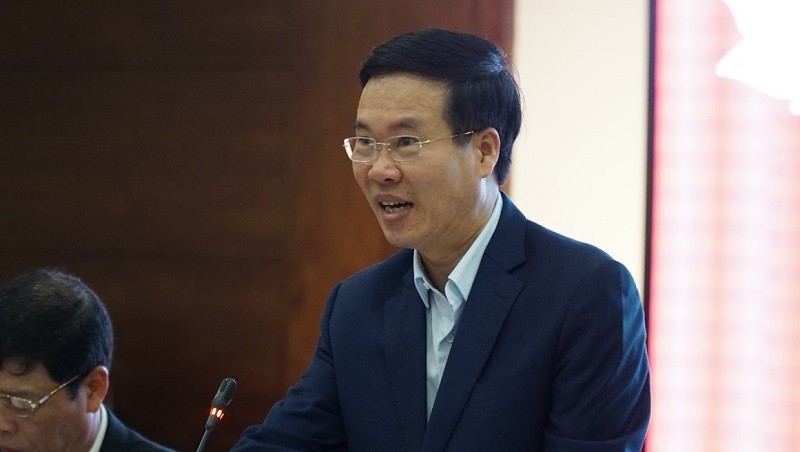 Ông Võ Văn Thưởng, Trưởng Ban Tuyên giáo Trung ương