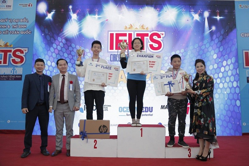 Các thí sinh đạt giải