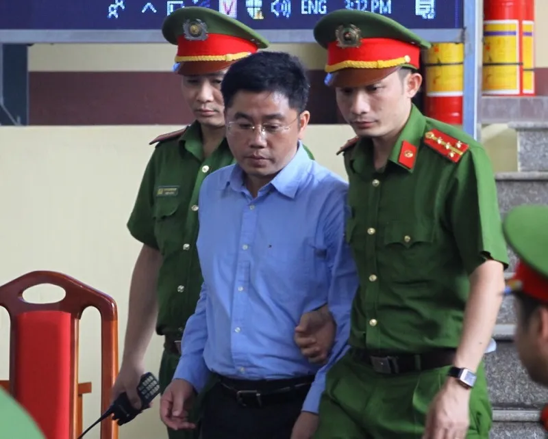 Bị cáo Nguyễn Văn Dương tại tòa.