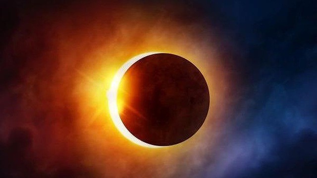 Hiện tượng nhật thực toàn phần đươc chụp tại Mỹ năm 2017.