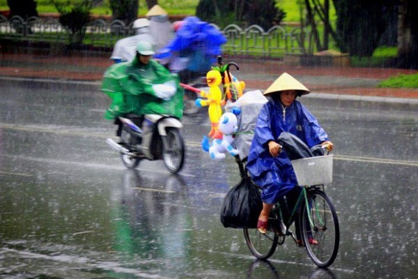 Tháng 4, miền Bắc nhiều ngày có mưa rào và dông. Ảnh minh họa.