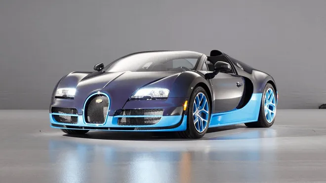 Siêu xe Bugatti Veyron có lệ phí trước bạ cao nhất lên tới hơn 66 tỷ đồng