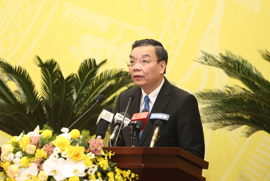 Chủ tịch UBND thành phố Hà Nội Chu Ngọc Anh