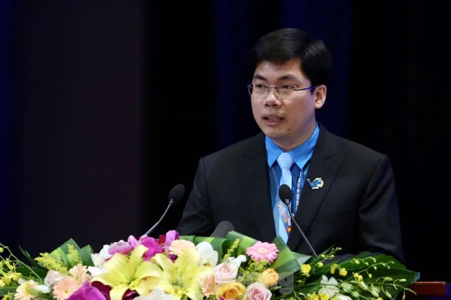 Đại biểu Phạm Nam Long, đại diện Hội LHTN Việt Nam TP Hà Nội. Ảnh: Mạnh Thắng
