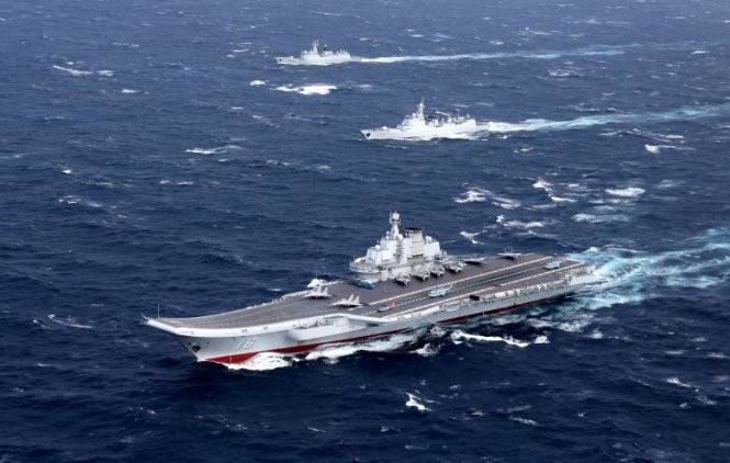 Tàu sân bay Trung Quốc CV16 Liêu Ninh 