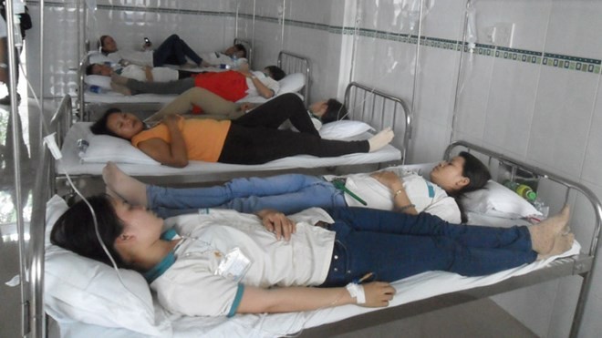 44 công nhân ở Hậu Giang nhập viện do quá đói 