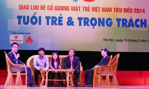 Toàn cảnh buổi giao lưu “Tuổi trẻ & Trọng trách”