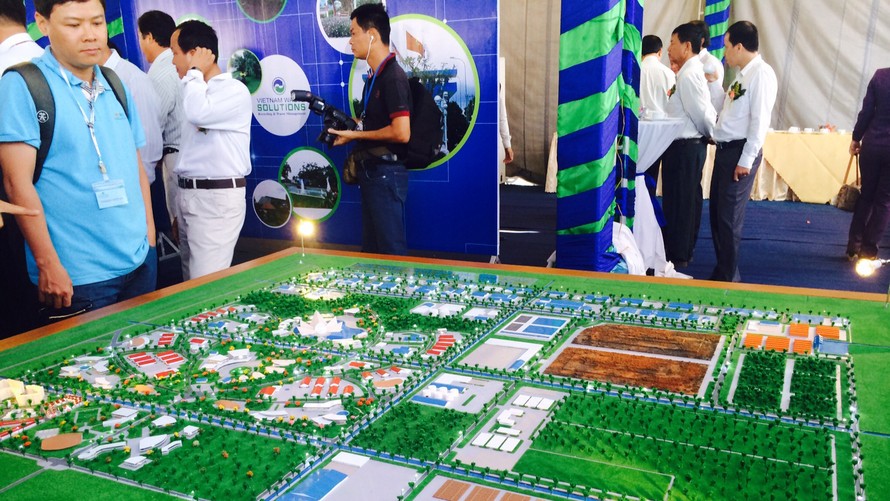 Dự án Khu công nghệ môi trường xanh Long An giai đoạn 1 có vốn đầu tư 500 triệu USD. 