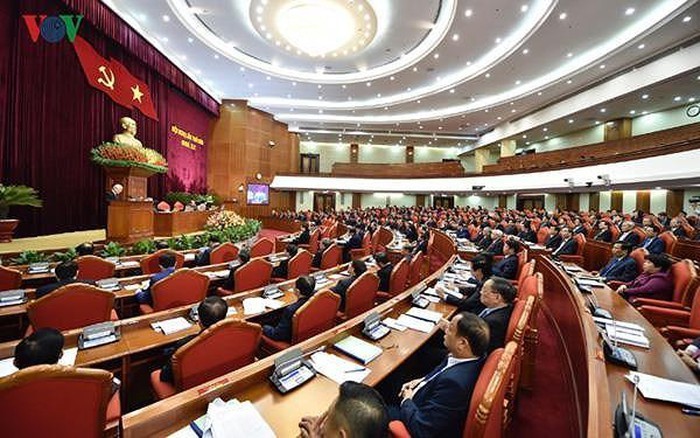 Hội nghị TƯ 10 sẽ bàn nhiều nội dung quan trọng của Đảng và đất nước. Trong ảnh là phiên khai mạc Hội nghị TƯ 9, khóa XII vào tháng 12/2018. 