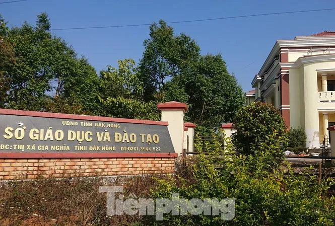 Sở GD&ĐT Đắk Nông từng là nơi bà Hà giữ chức vụ Phó giám đốc Sở