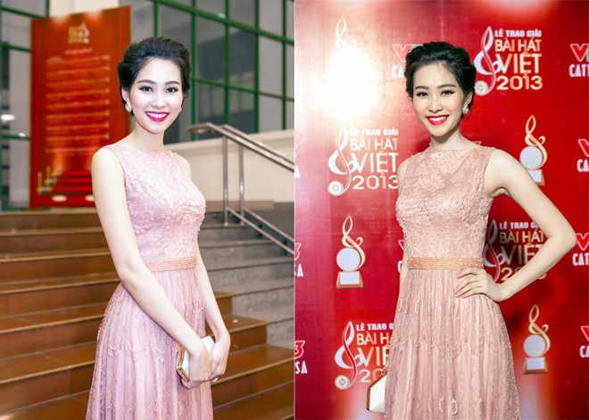 Hoa hậu Thu Thảo đẹp mong manh tựa tiên nữ