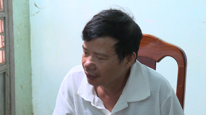 Lê Ngọc Phượng tại cơ quan công an