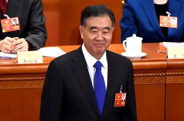 Chủ tịch Hội nghị Chính trị Hiệp thương nhân dân Trung Quốc Uông Dương. (Nguồn: AFP)