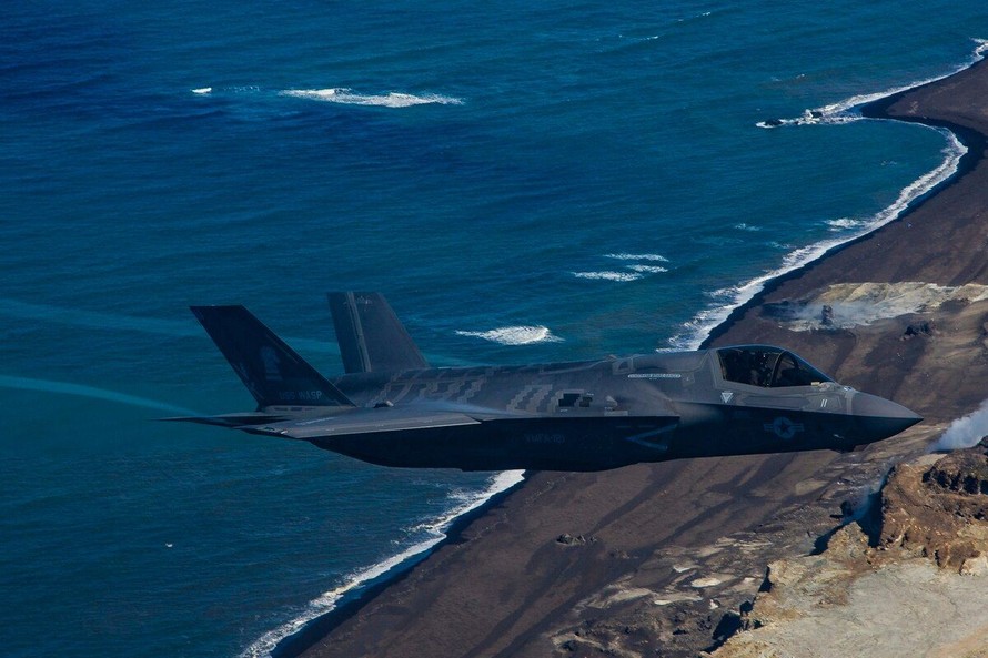 Máy bay chiến đấu thế hệ năm F-35. Ảnh: US Navy