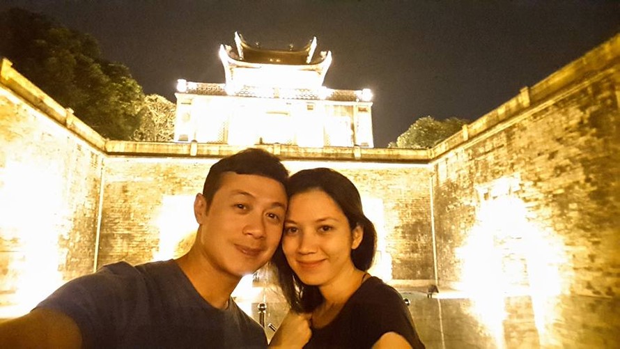 Nhan sắc xinh đẹp bà xã kém 14 tuổi của MC Anh Tuấn