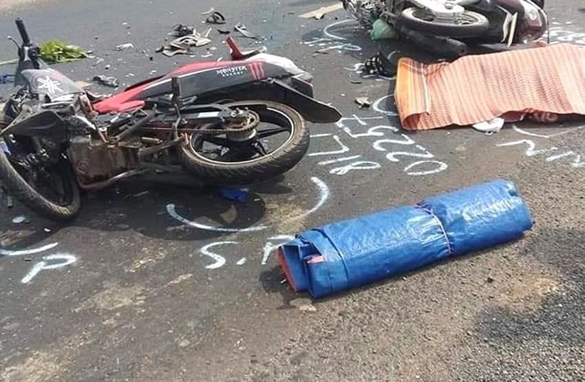 Hiện trường vụ tai nạn