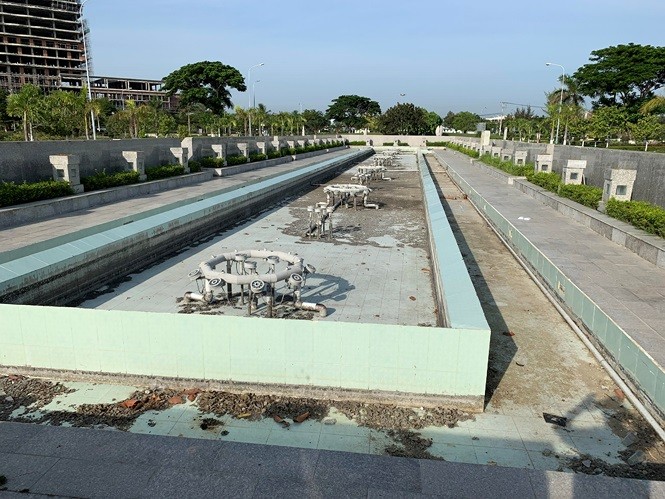 Trích khoản nợ của tỉnh để sửa chữa công viên biển tiền tỷ xuống cấp