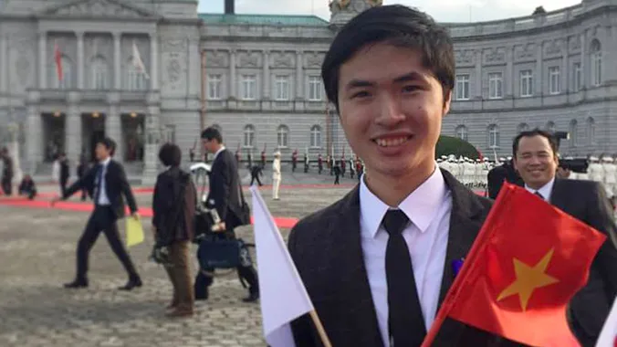 Lê Ngọc Thiên Phú thêm năng động khi du học. Ảnh: NVCC.