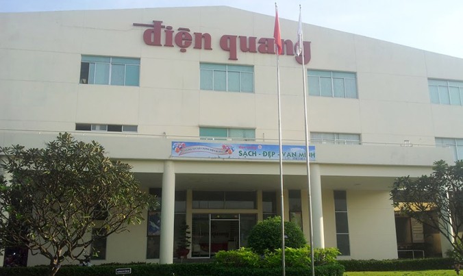 Công ty Cổ phần Bóng đèn Điện Quang.