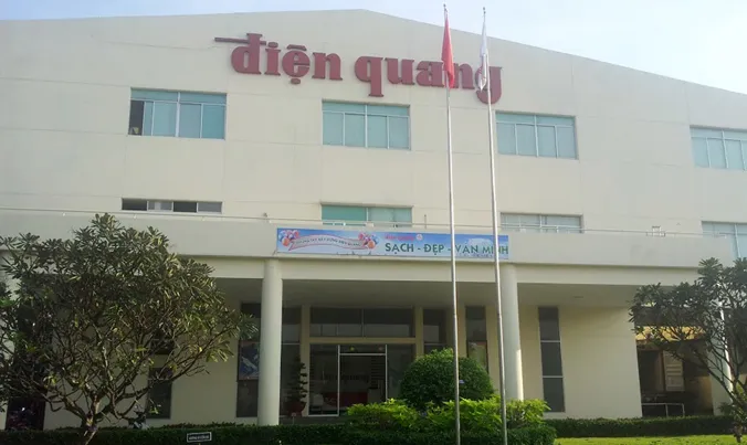 Công ty Cổ phần Bóng đèn Điện Quang.