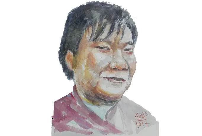 Tranh: Nguyễn Văn Hổ.