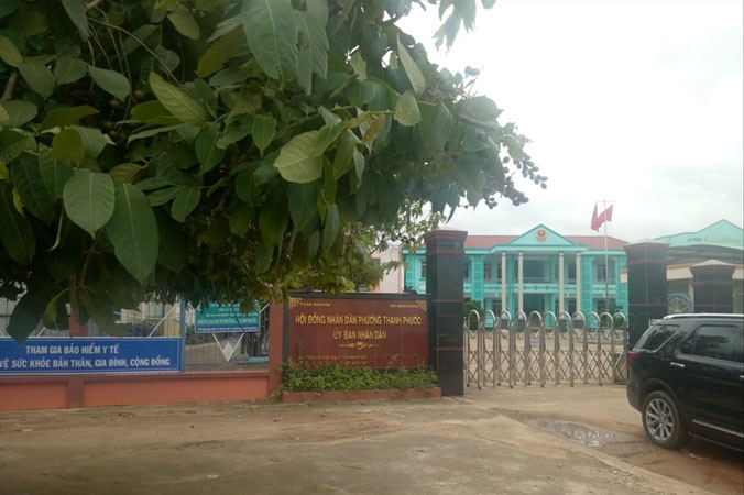 UBND phường Thạnh Phước.