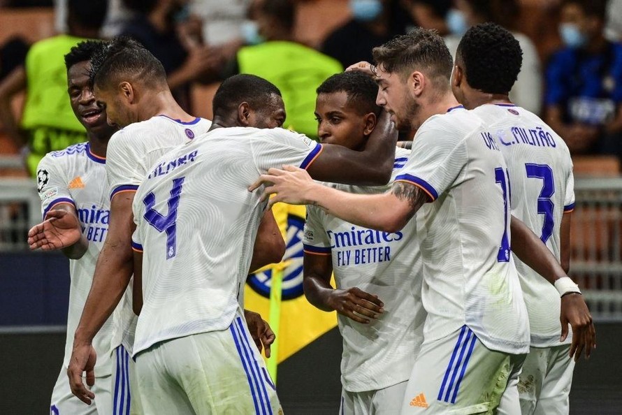 Real Madrid hạ đẹp Inter Milan với bàn thắng ở phút 89