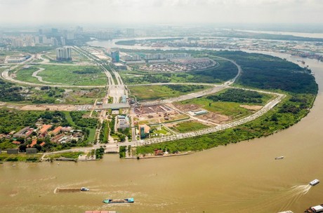 Khu đô thị Thủ Thiêm. Ảnh: Vnexpress