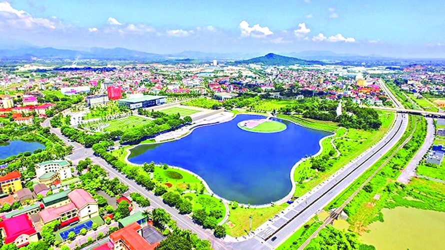 Vĩnh Phúc hướng đến mục tiêu trở thành thành phố trực thuộc Trung ương. Ảnh: như ý 