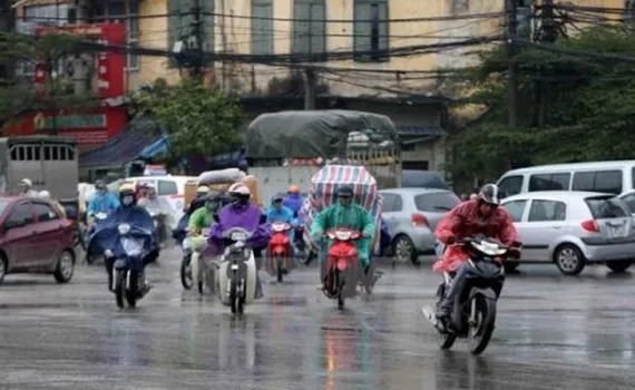 Gió mùa đông bắc tràn xuống nước ta