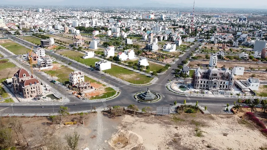 Một góc Khu đô thị du lịch biển Phan Thiết ( tỉnh Bình Thuận) được chuyển đổi từ sân golf 