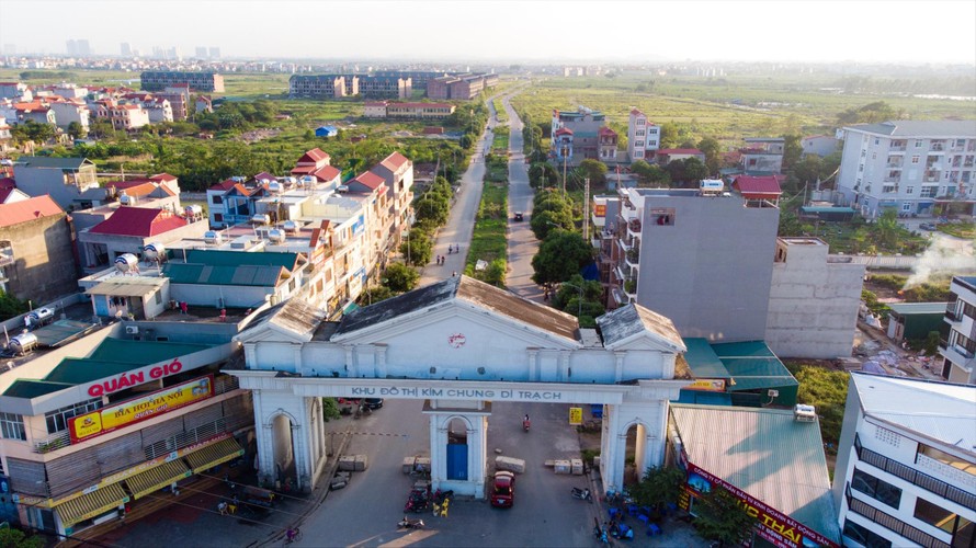Khu đô thị Kim Chung – Di Trạch (Hoài Đức) vẫn “hoang hóa” sau nhiều năm Ảnh: PV