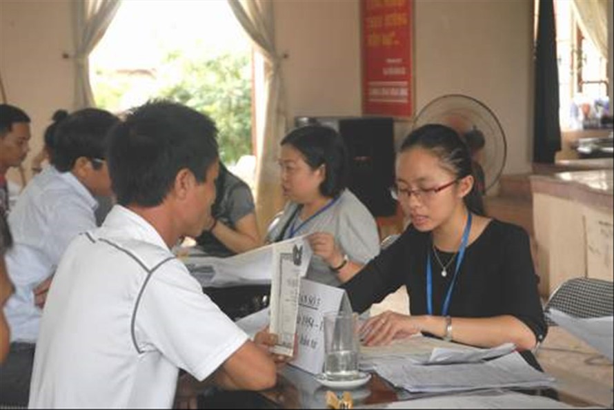 Hoạt động tư vấn cho thân nhân liệt sỹ được Trung tâm MARIN triển khai ở nhiều địa phương. Ảnh: Trung tâm MARIN 