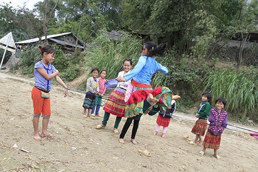 Yên bình nơi phên dậu Ảnh: Trường Phong 