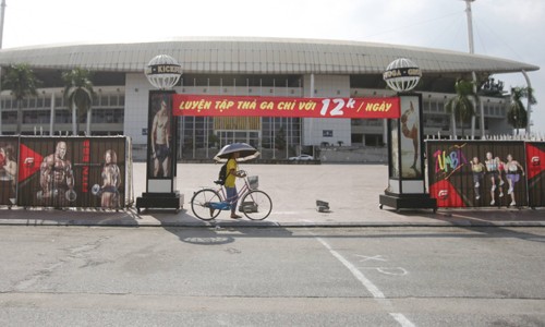Dịch vụ tập thể hình được mở trong khuôn viên Khu LHTTQG Mỹ Đình