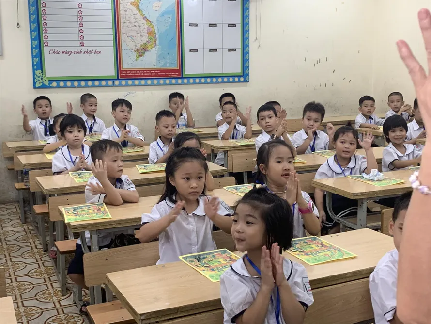 Trong chương trình mới, từ lớp 2 học sinh sẽ được học xác suất, thống kê